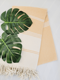 Beach Towels, Bath Towels, Sand Proof Turkish towels APRICOT