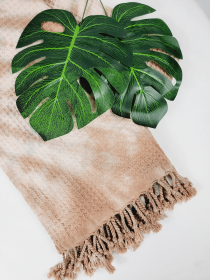 Beach Towel, Bath towel, Turkish Towel Premium Cotton BROWN