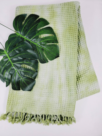 Beach Towel, Bath towel, Turkish Towel Cotton XLARGE GREEN