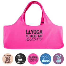 Yoga Bags (5 styles) (Style: Keep My Sanity)