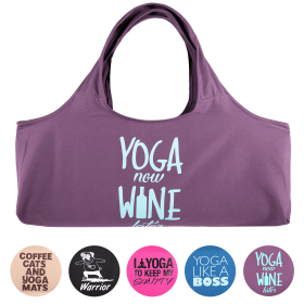 Yoga Bags (5 styles) (Style: Wine Later)