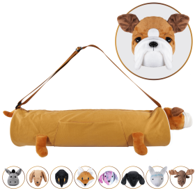 YogaPets Yoga Mat Bags (8 Styles) (Style: Bulldog)