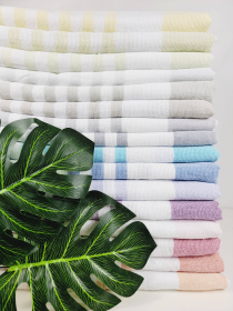 Onesided Terry Towel - Sand free beach and Bath towel (Style: Gray)