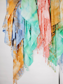 Tie Dye Cover and Beach Thin Towel (Style: STYLE 20)