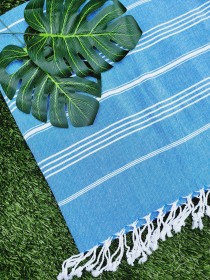 Turkish Towel, Easy carry Quick Dry Towel, Large Throw (Style: ROYAL)