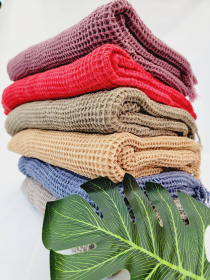 Beach Towel, Bath towel, Turkish Towel Premium Cotton (Style: Gray)