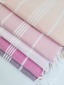 Beach Towel, Easy Dry Easy fold Sand Free towels (Style: PINK)