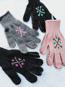 GLOVES,WINTER GLOVES (Style: PINK)