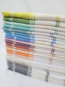 Beach Towel Sand Proof Thin Turkish Towel,Throw COLORFUL (Style: 22)